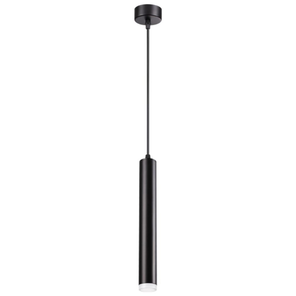 358130 OVER NT19 384 черный Накладной св-к длина провода 1м IP20 LED 3000K 10W 160 - 265V MODO