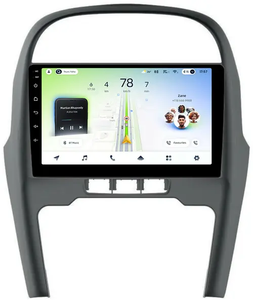 Магнитола для Chery Tiggo T11 2013-2016 - Teyes CC4L монитор 10.1" IPS, Android 14, Быстрая, Snapdragon 662, CarPlay, 4G SIM-слот