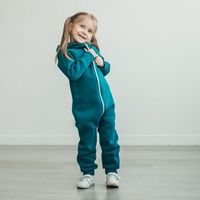 Комбинезон с клапаном  утепленный "Аквамарин"