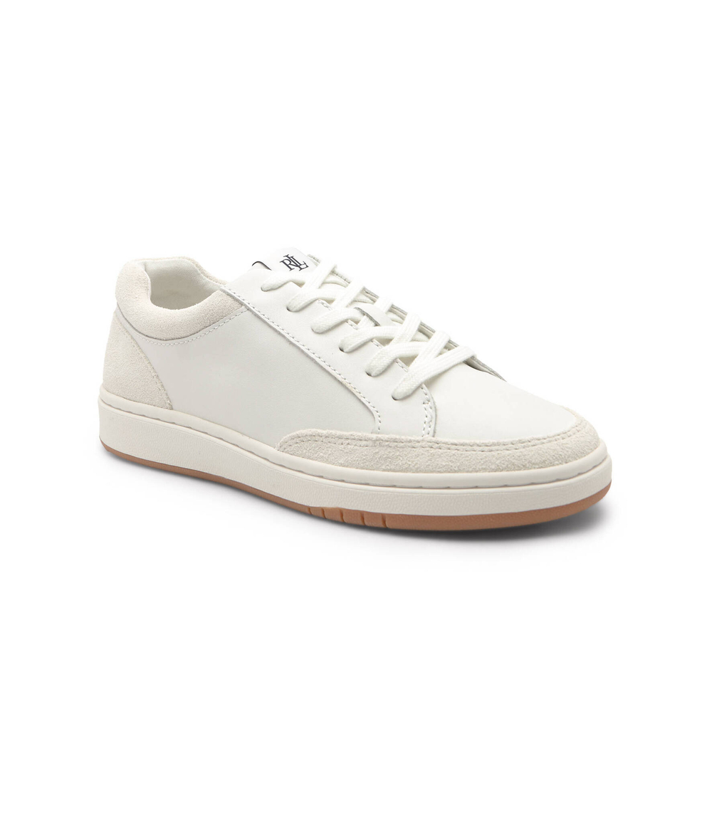 Кожаные кроссовки LAUREN RALPH LAUREN - белый(802891469)