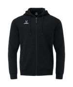 Худи на молнии ESSENTIAL Cotton Zip Hoodie, черный