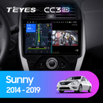 Teyes CC3 2K 10,2"для Nissan Sunny 2014-2019