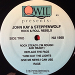 John Kay & Steppenwolf ‎– Rock & Roll Rebels (США 1987г.)