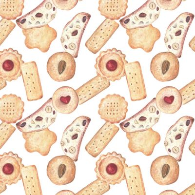 Песочное печенье и бискотти / Shortbread cookies and biscotti