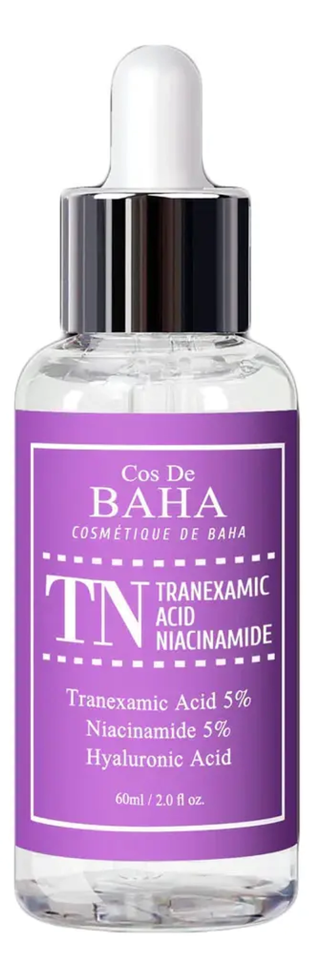 Cos de Baha Осветляющая Сыворотка для лица с транексамовой кислотой и ниацинамидом -Tranexamic Serum 60мл
