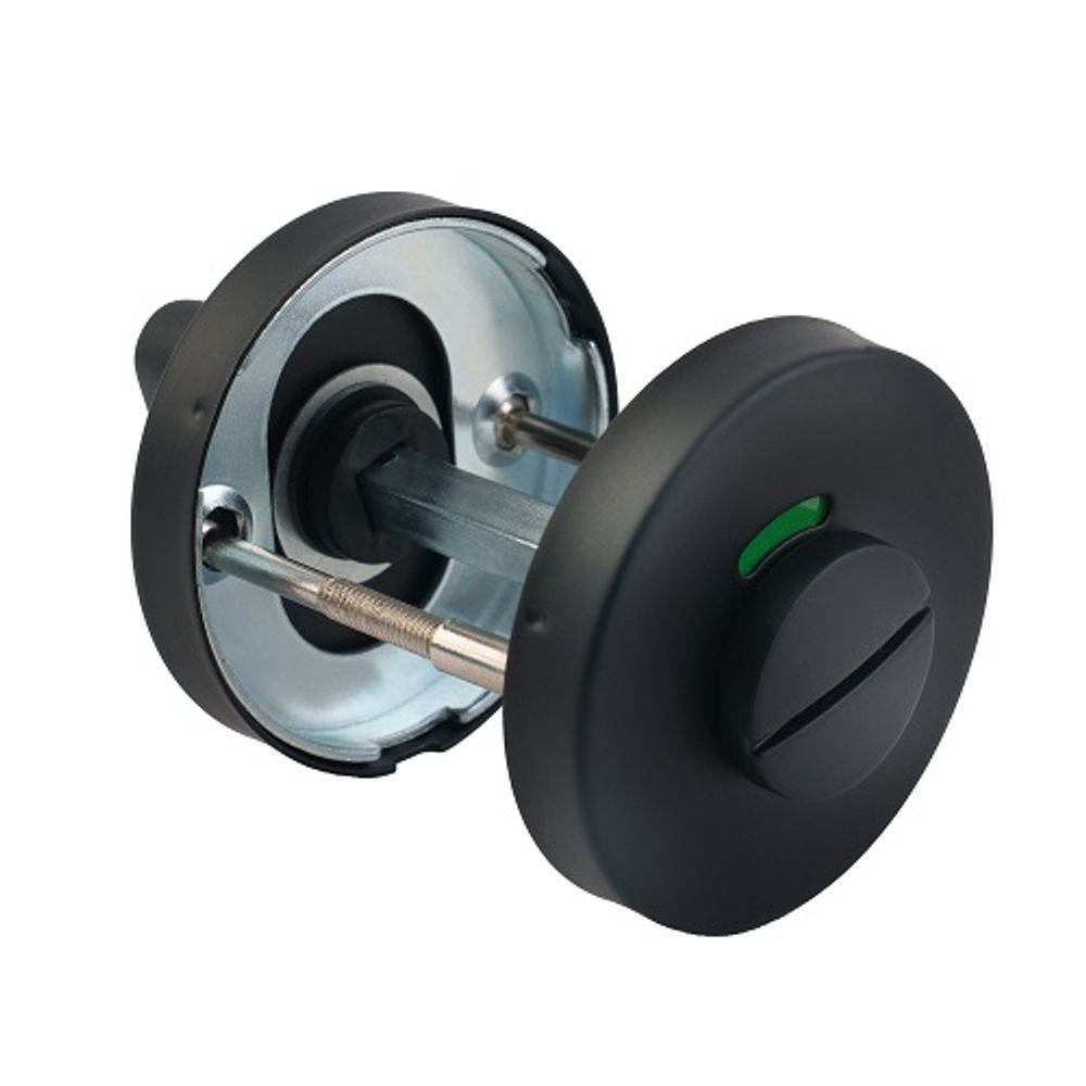 Ручка поворотная FUARO DSS-02-BK6 black (нержавейка 201) c индикатором /65549/
