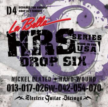 Струны для электрогитары 013-070 La Bella HRS-D4