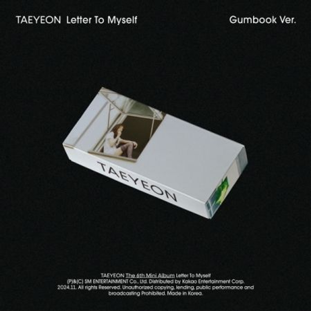 Альбом TAEYEON - Letter To Myself 6th Mini Album GUMBOOK (Smart Album) Version