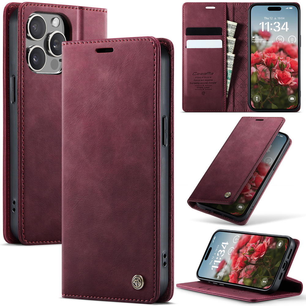 Чехол-книжка CaseMe RFiD iPhone 15 Pro Max