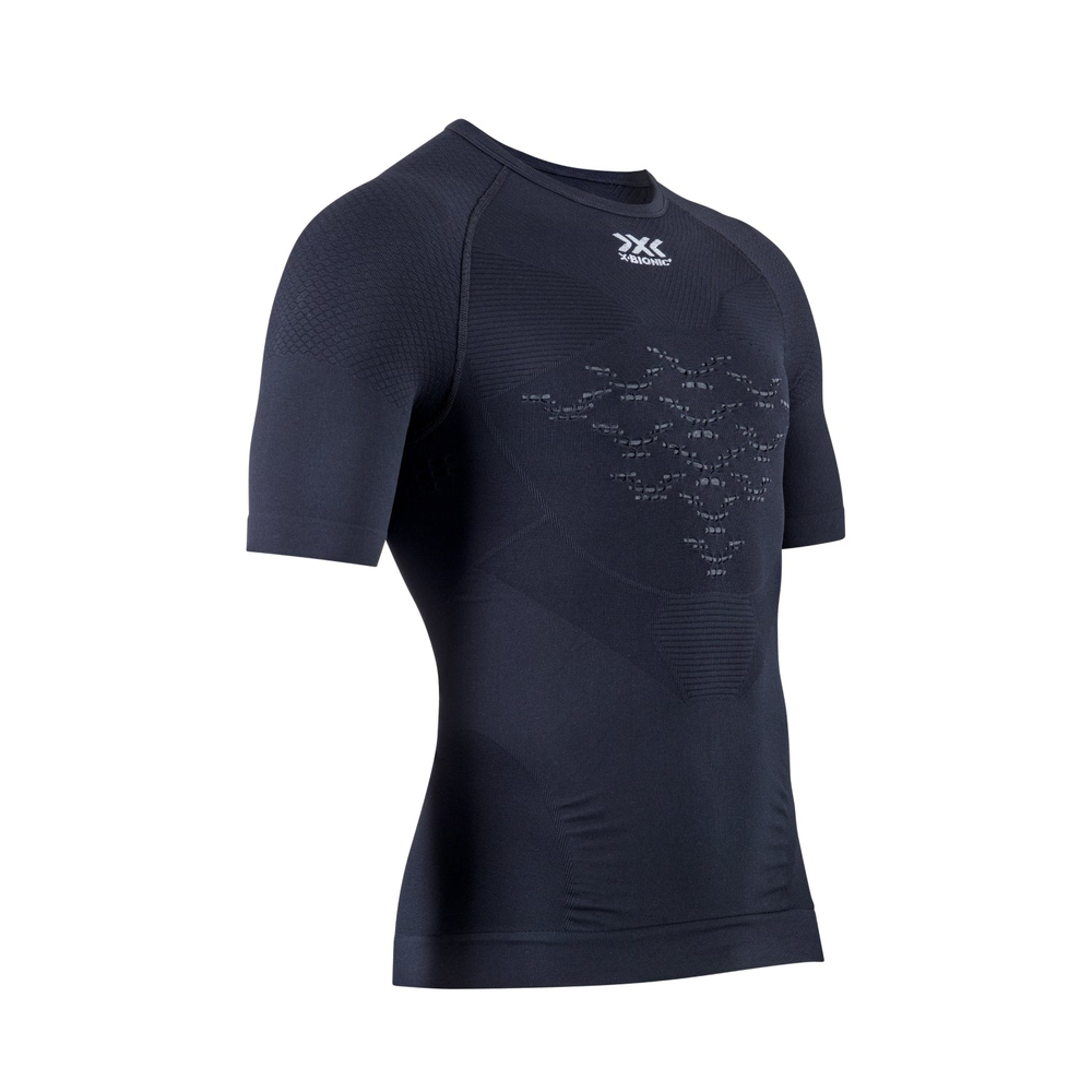 Футболка X-Bionic Energizer Mk3 Lt Shirt Round Neck Sh Sl Men Opal Black/Arctic White