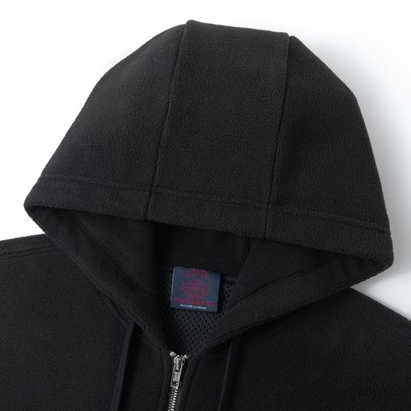 Худи Zip Original fleece черное - фото 12