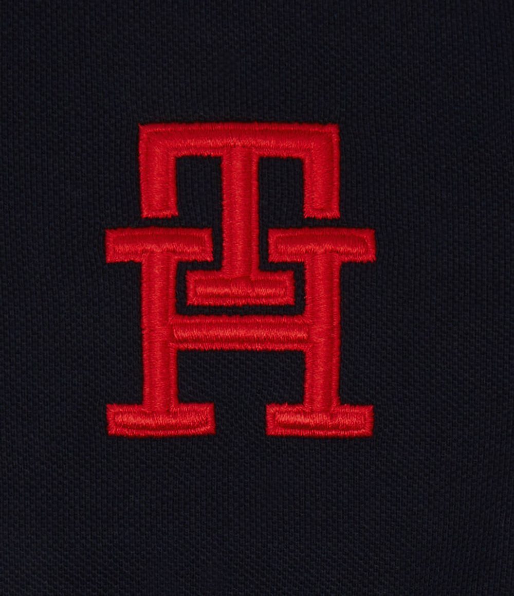 Поло Tommy Hilfiger - темно-синий(KB0KB08853)