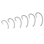 KORDA Крючок Spinner PTFE №5 с бородкой 10шт