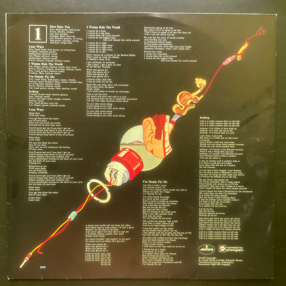 10cc ‎– How Dare You! (Норвегия 1976г.)