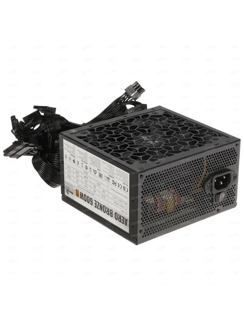 Блок питания AERO BRONZE 600W ACPB-AR60AEC.A1 BLACK