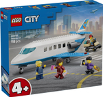 Конструктор Лего Сити Пассажирский самолёт 60492 | LEGO City Passenger Jet | пассажирский самолёт | 118 деталей | 4+