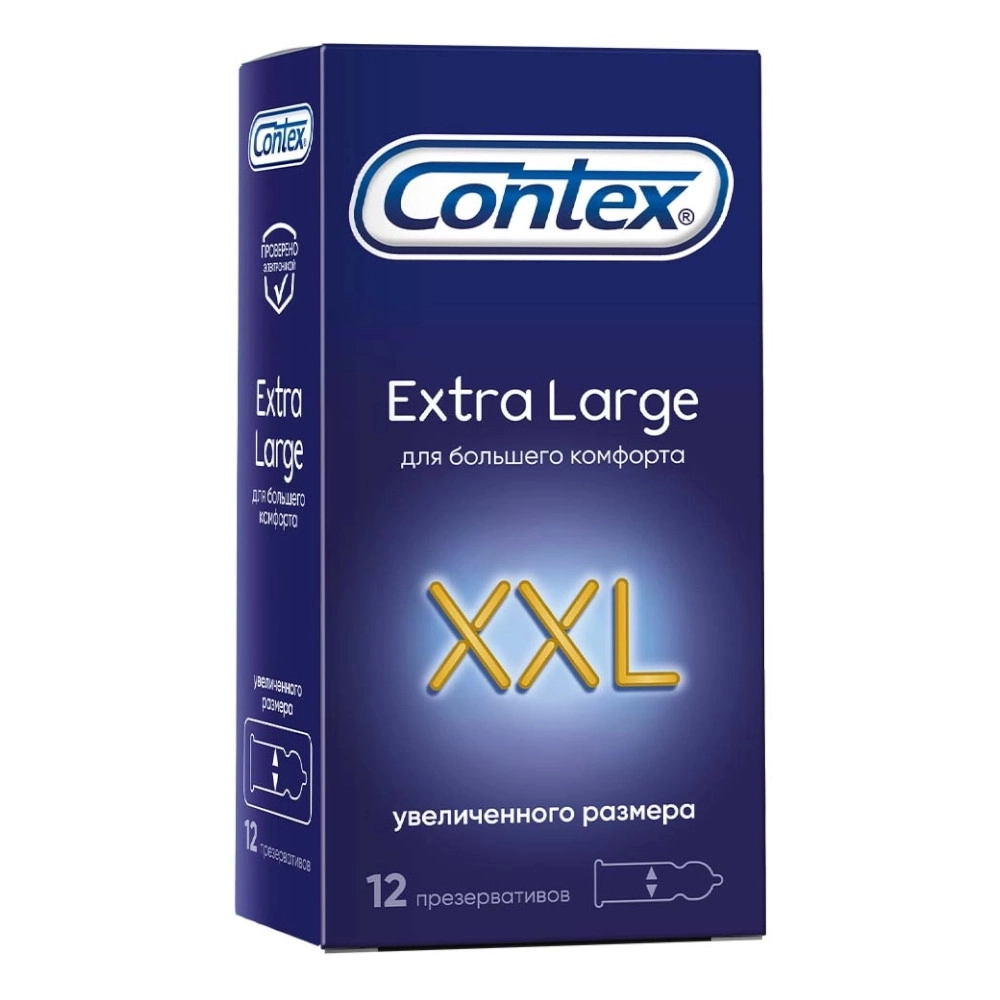 Презервативы Contex Extra Large, 12 шт.