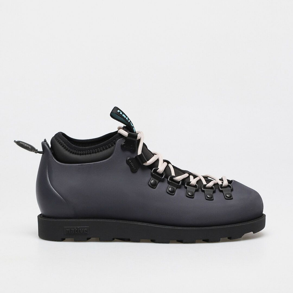 Ботинки Native Fitzsimmons Onyx Black / Jiffy Black р. 41,5-M8/W10. Товар уцененный
