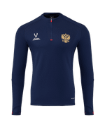 Джемпер тренировочный NATIONAL PerFormDRY Training Zip Top, темно-синий