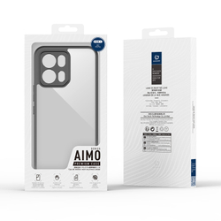 Чехол прозрачный с черными мягкими рамками для OPPO K15 Pro, серия Aimo Series Case от Dux Ducis
