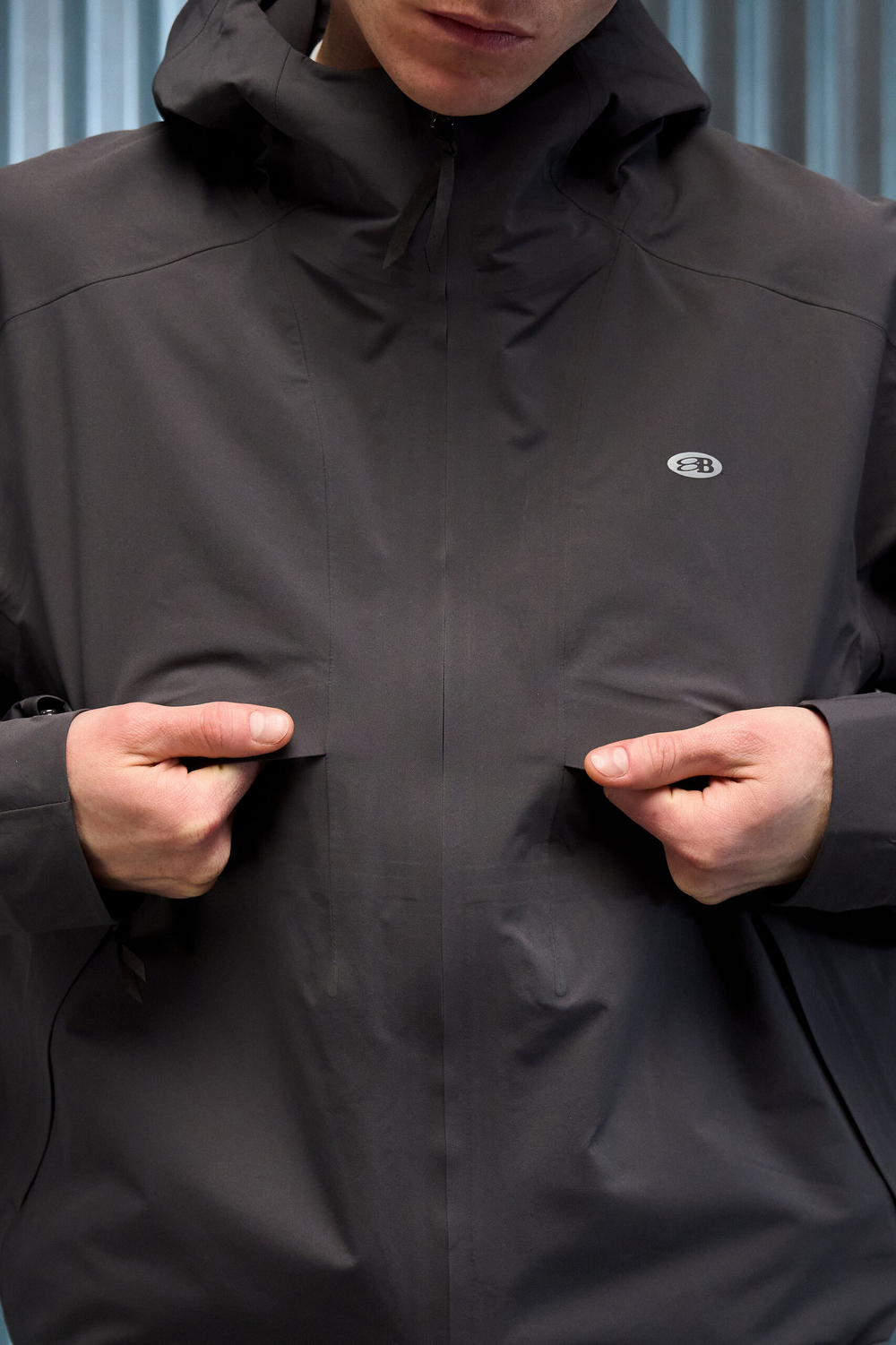 Куртка Nothomme Blue Ventilated Jacket "Rock Cliff Gray"