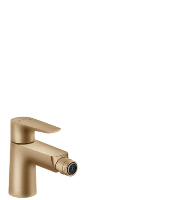 Смеситель для биде Hansgrohe Talis E однорычажный брашированная бронза 71720140