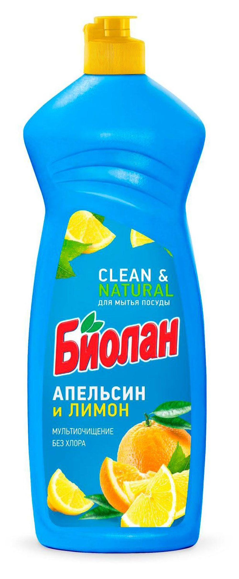 Гель для мытья посуды Биолан 900мл Апельсин и лимон