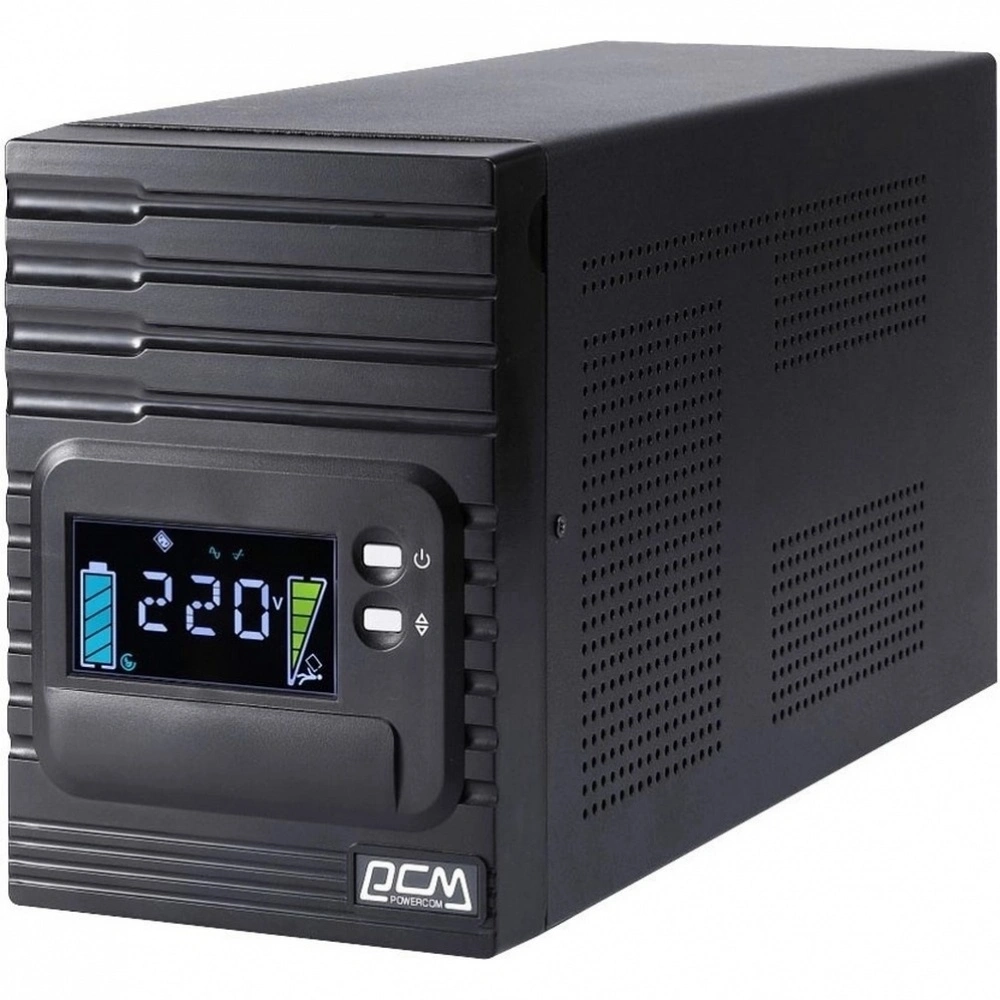 ИБП Powercom Smart King Pro+ SPT-1500-II LCD Black