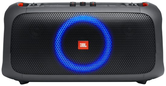 Беспроводная акустика с подсветкой JBL PartyBox On-The-Go, 100 Вт, черный