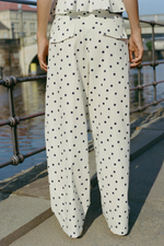БРЮКИ BARREL В ГОРОШЕК — ZARA