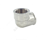 Угольник латунь никель переходной Ду 20х15 (3/4"х1/2") ВР/ВР SantechSystems