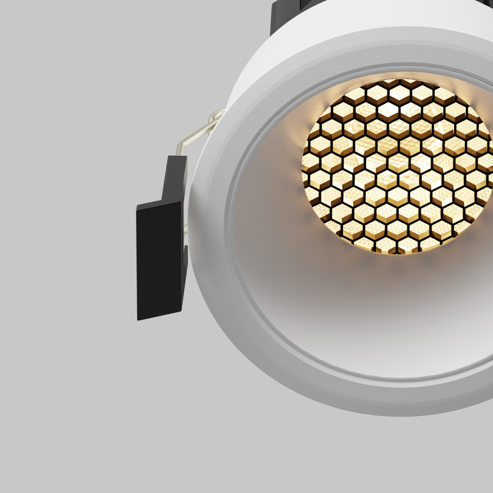 Встраиваемый светодиодный светильник Maytoni Dip DL115-10W-2.7K-W