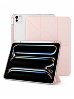 Чехол книжка для iPad Pro 13" M4 Gurdini Origami Case Розовый