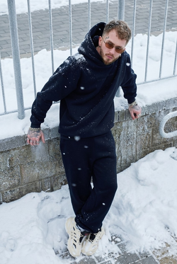 Джоггеры "Winter" синие