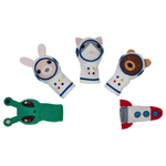 Набор пальчиковых кукол IKEA AFTONSPARV (АФТОНСПАРВ), 5 шт