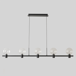 Светильник подвесной Crystal Lux DUET SP35W LED BLACK