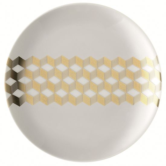 Набор блюдец signature, chevron, D16 см, 4 шт.