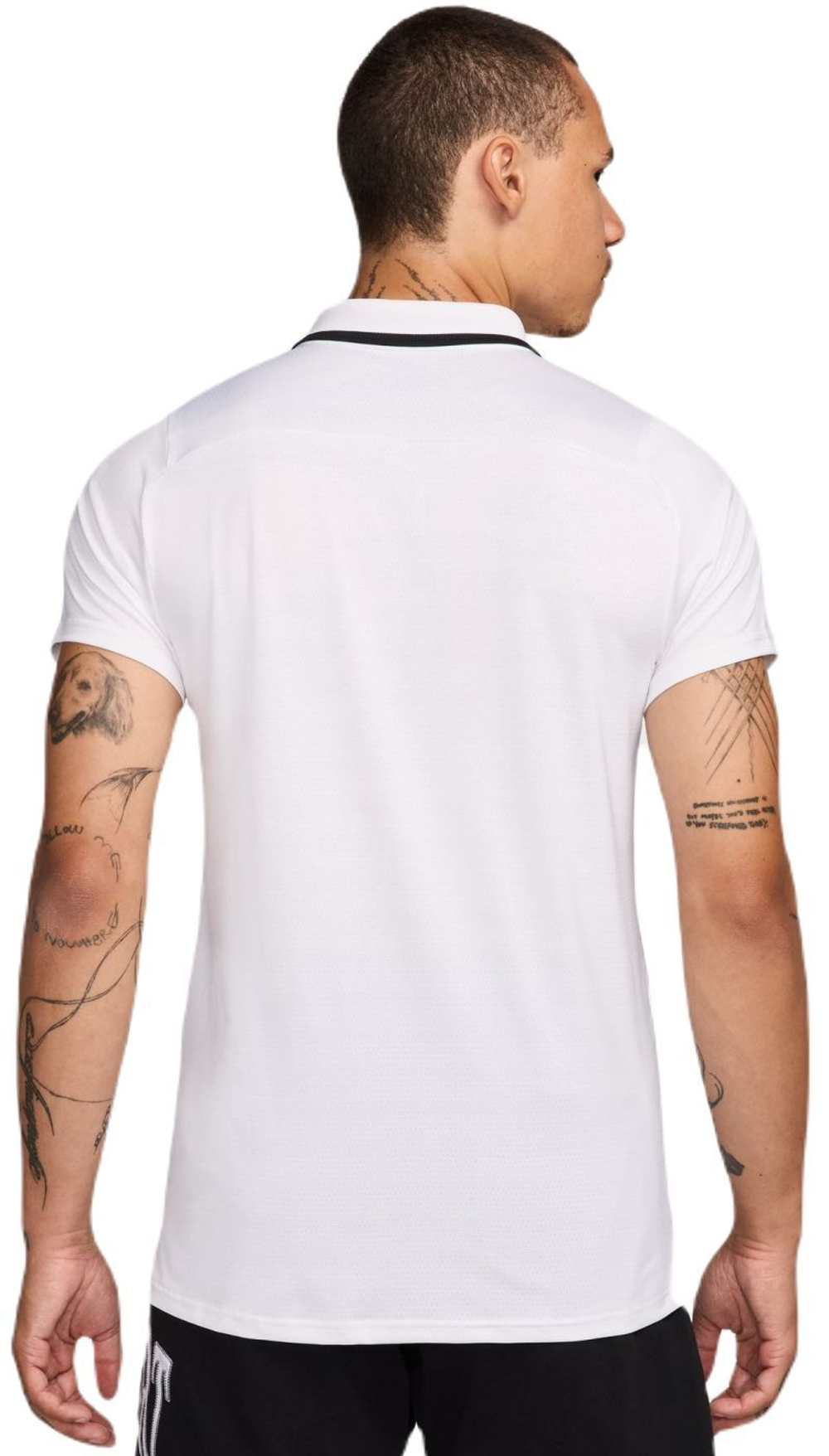 Мужское теннисное поло Nike Court Dri-Fit Advantage - белый