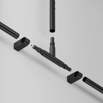 Соединитель T-образный для модульных светильников Maytoni Accessories for system Axity CA007TC-B
