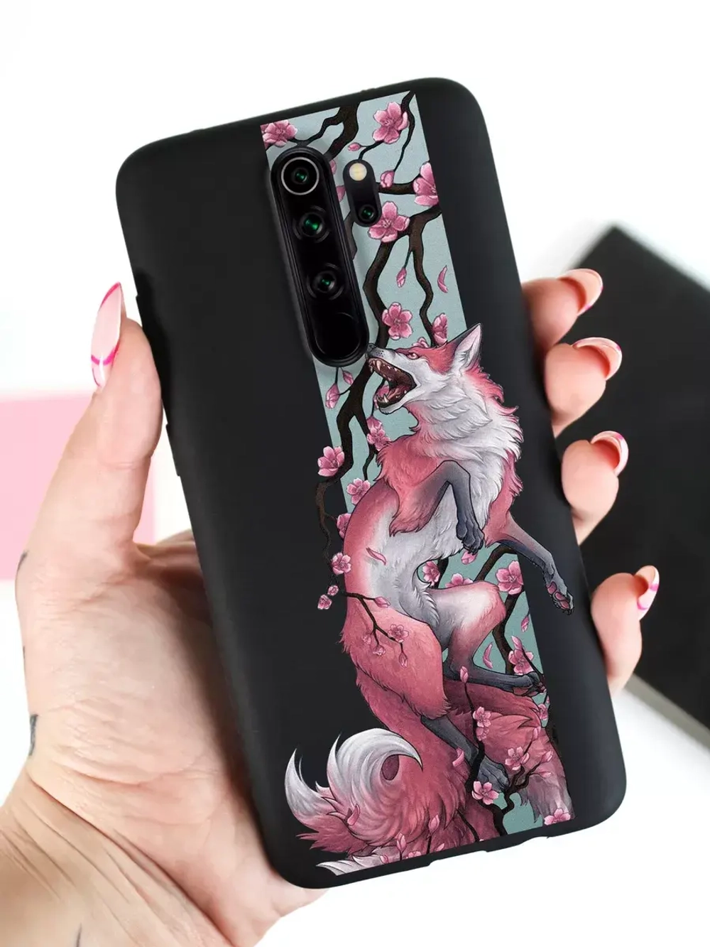 Чехол на Xiaomi Redmi Note 8 pro с принтом