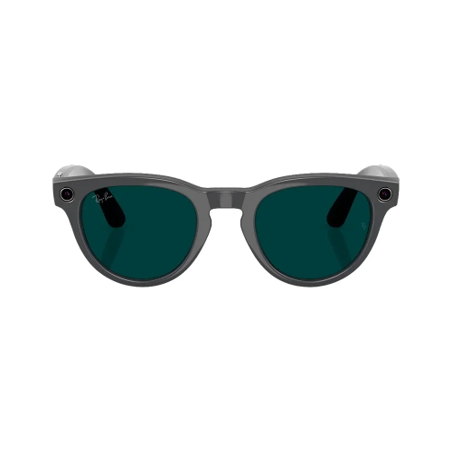 Умные очки Ray-Ban Headliner (Gen 2) Shiny Asteroid Grey / Transitions Emerald, 150 - 50