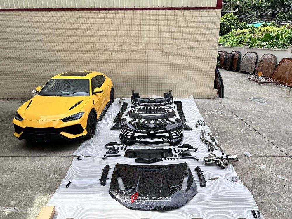 Обвес переделка для Lamborghini Urus 2018 в Urus S Performante Ламборгини Урус
