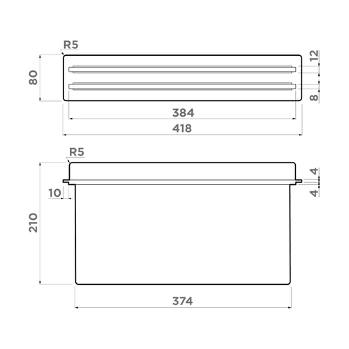 Держатель для досок Omoikiri FP-05-GB