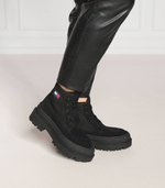 Кожаные ботильоны foxing lace up boot Tommy Jeans - черный(EN0EN01915)