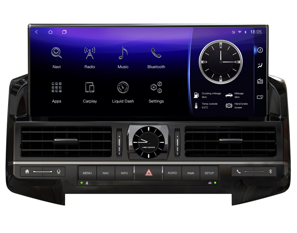 Установочный комплект для TOYOTA Land Cruiser 200 10.2015+ top  KUBERG ZH-T1269
