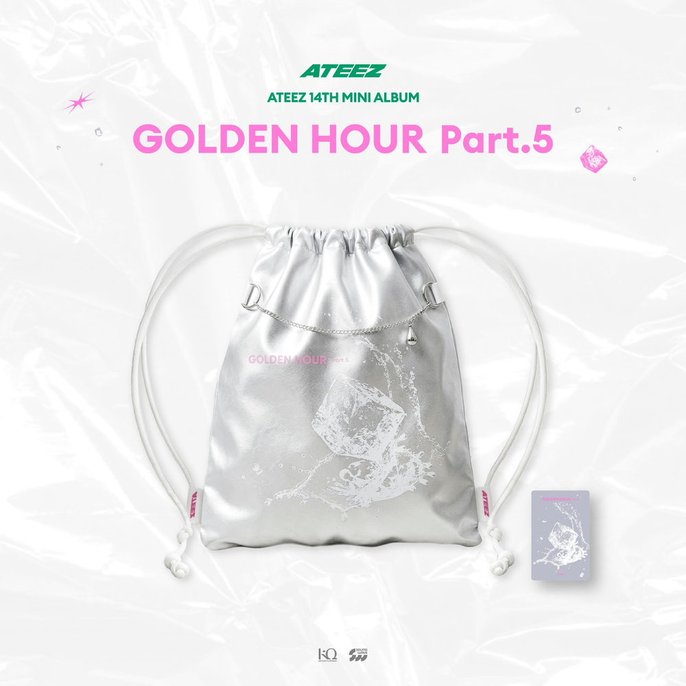 Мерч ATEEZ GOLDEN HOUR : Part.5 - STRINGBAG (Сумка)