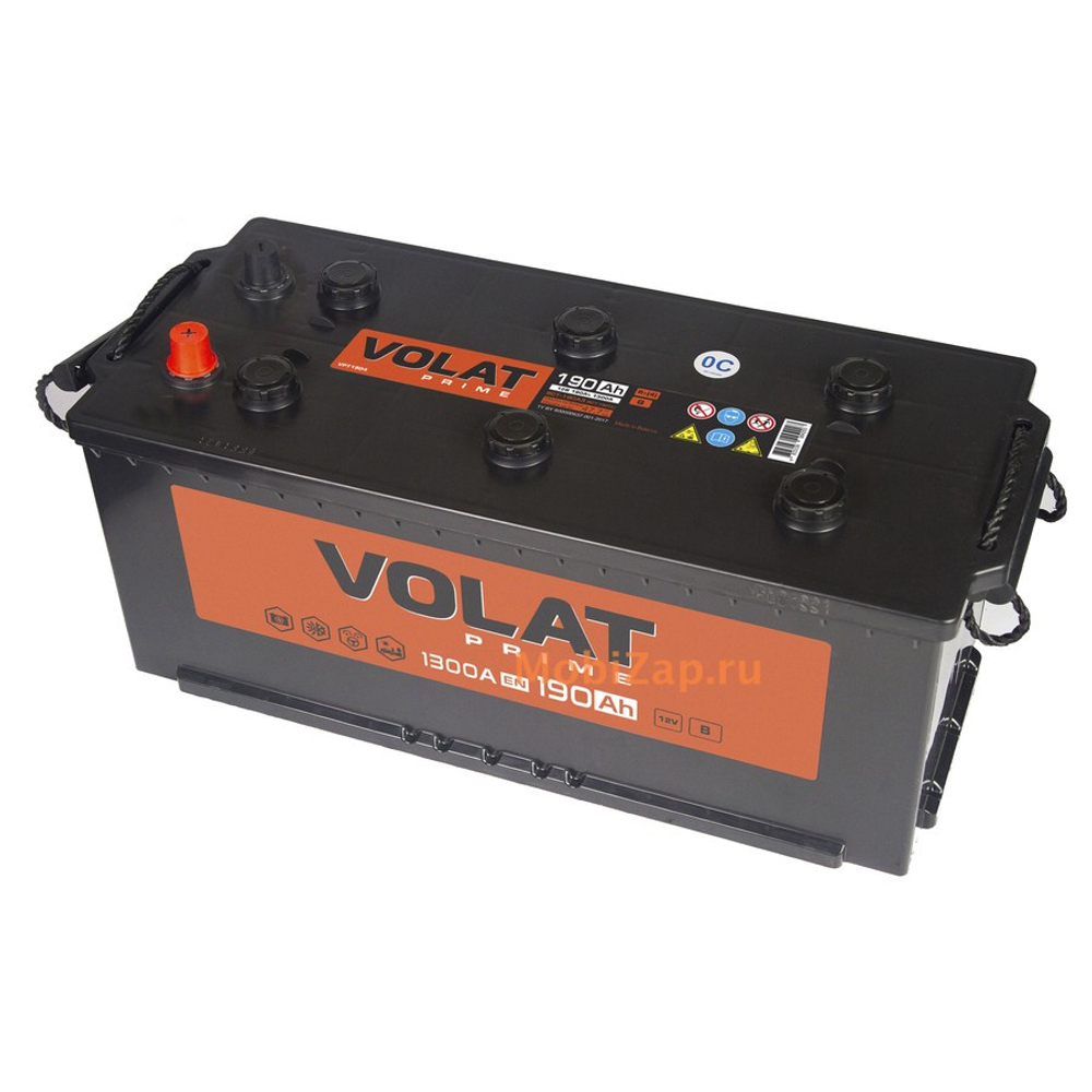 VOLAT Prime Professional 190Ah L+ (борт)