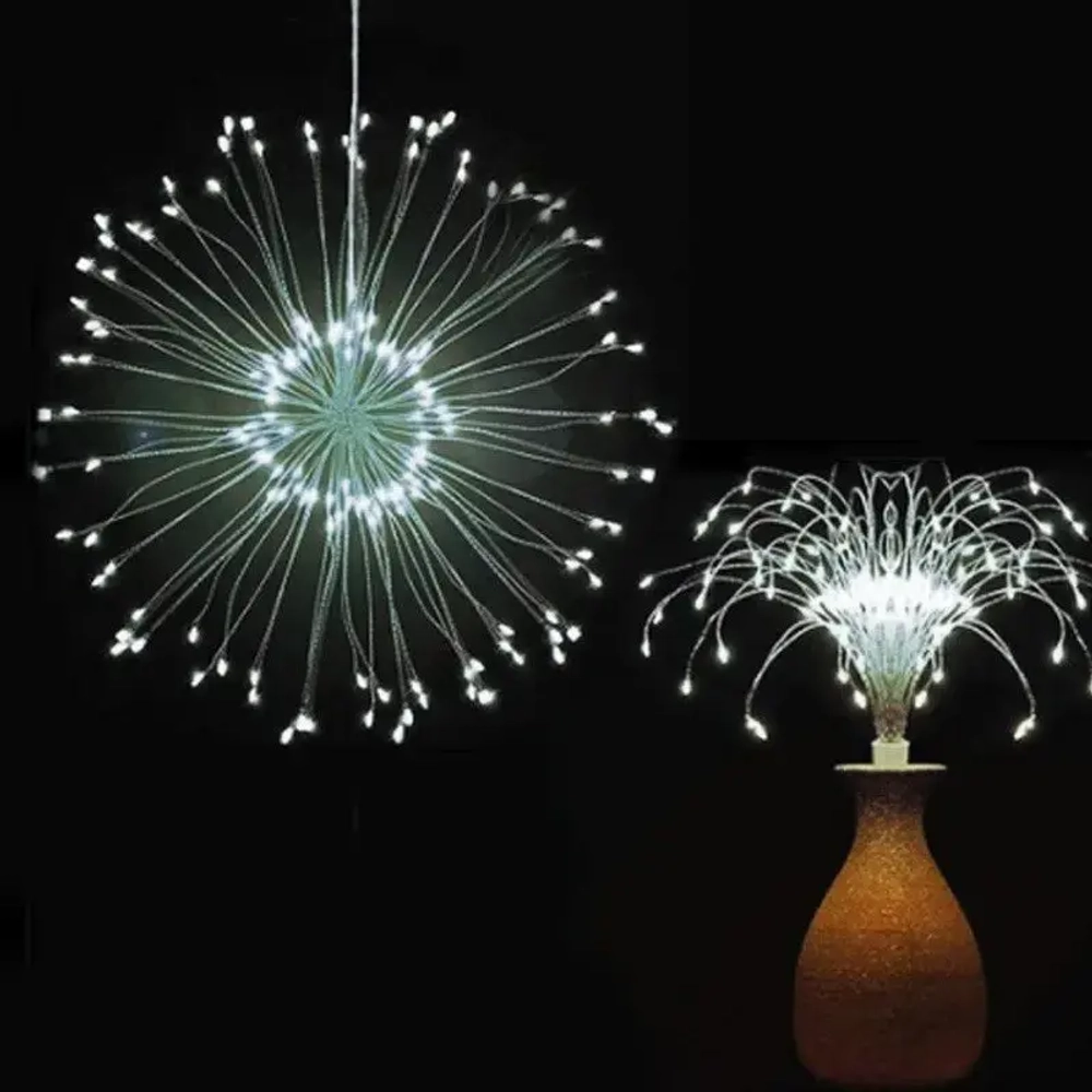 Гирлянда для дома БАХРОМА «Сфера» ш3м*в0,4/0,6м 500 ламп LED, 8 режимов, IP-40, Белый