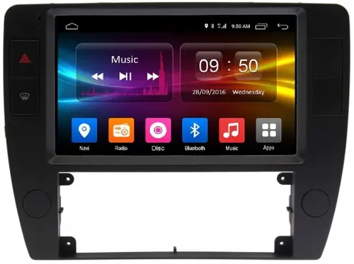 Магнитола для Volkswagen Passat B5 2000-2005 - Kuberg SF-9018 IPS, Android 10, 4G SIM-слот