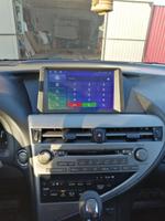 Магнитола для Lexus RX270, RX350 AL10 2009-2013 (ШГУ монохром, джойстик в комплекте, рамка тип 2) - Teyes CC4 монитор 9.2" 2K QLED на Android 14, Быстрейшая, Snapdragon 680, DSP, CarPlay, 4G SIM-слот